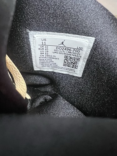 Nike Air Jordan 8 Retro SE RUi Hachimura DO2496-700 Hombres Talla 11 Caja Sin Tapa - Imagen 7 de 7