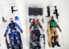 Lot Of 3 GI Joe Retro Roadblock Destro Cobra Officer Action Figure 2021 Walmart