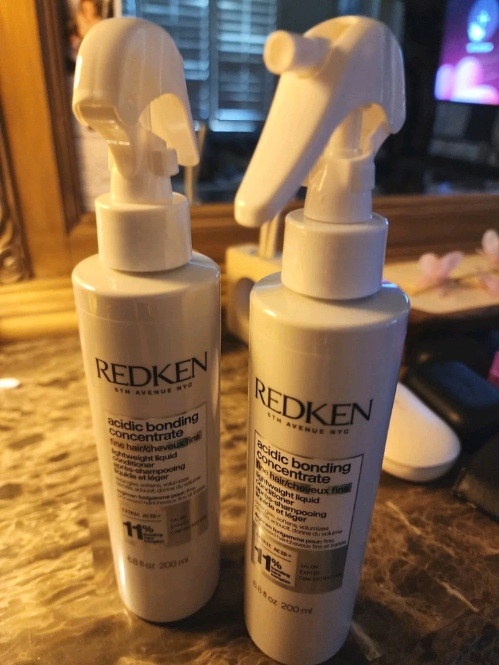 REDKEN Acidic BONDING concentrado ACONDICIONADOR LÍQUIDO LIGERO 6,8 Fl Oz Foto 4 de 4