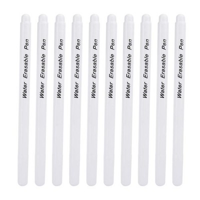Water Erasable Fabric Marking Pens, White Single Head, Soluble Tailoring Tool fo