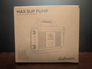 Alaboum MAX SUP Pump Multifunctional 20PSI Electric Air Pump Inflator/Deflator