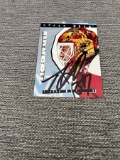 TREVOR KIDD AUTOGRAPH UPPER DECK BE A PLAYER CARD