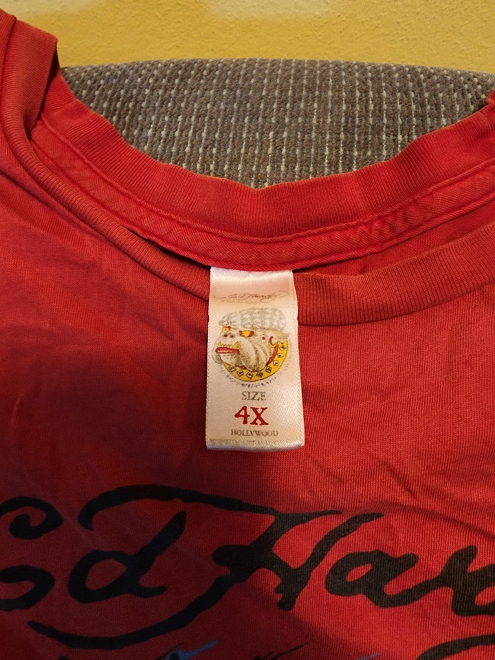 Camisa Ed Hardy vintage 4x Foto 3 de 3