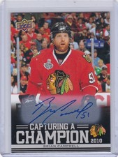 BRIAN CAMPBELL 2025-26 UPPER DECK CENTENNIAL CAPTURING A CHAMPION AUTO BLACKHAWK
