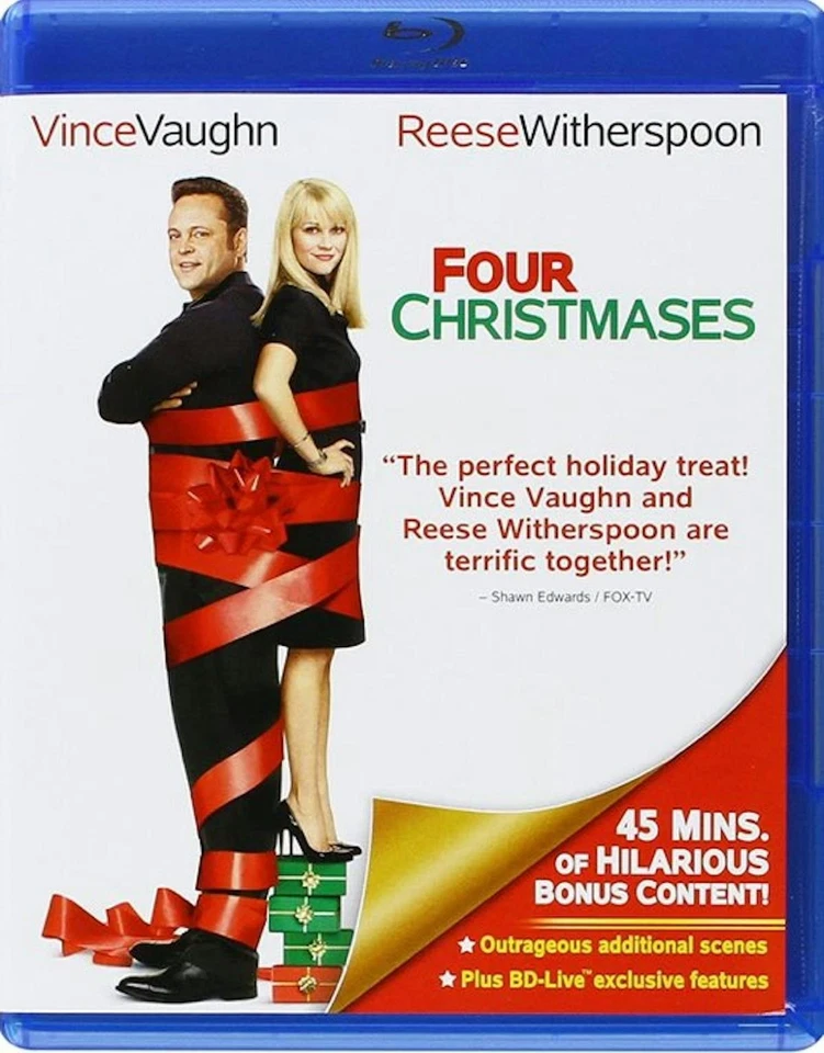 Four Christmases Blu-ray Kristin Chenoweth NEW Foto 2 de 3