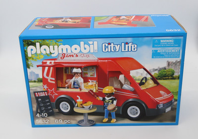Playmobil 5632 Food Truck Van Play Set