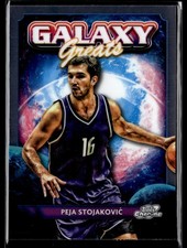 2023-24 Topps Chrome Cosmic #GG-17 Peja Stojaković Galaxy Greats