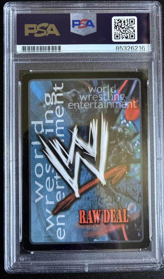 Stacy Keibler 2005 Comic Images WWE Raw Deal Foil Rookie Rare SIGNED PSA GEM 10 - Image 2 of 2