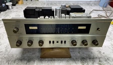 Fisher 800-C Vintage Tube Stereo Receiver with Wood Cabinet