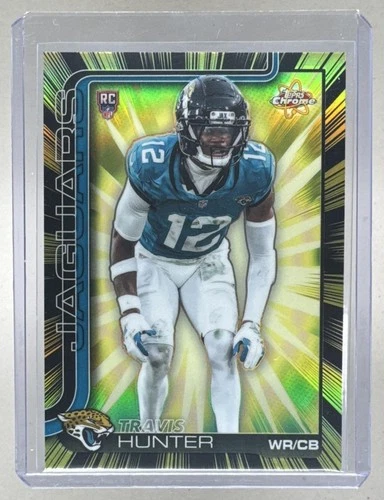 2025 Topps Chrome Travis Hunter Base (RAW)
