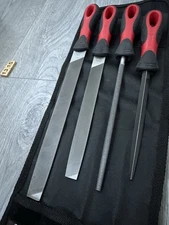 Snap On red Ergonomic Handle Mixed File Set Kit PAKKB069