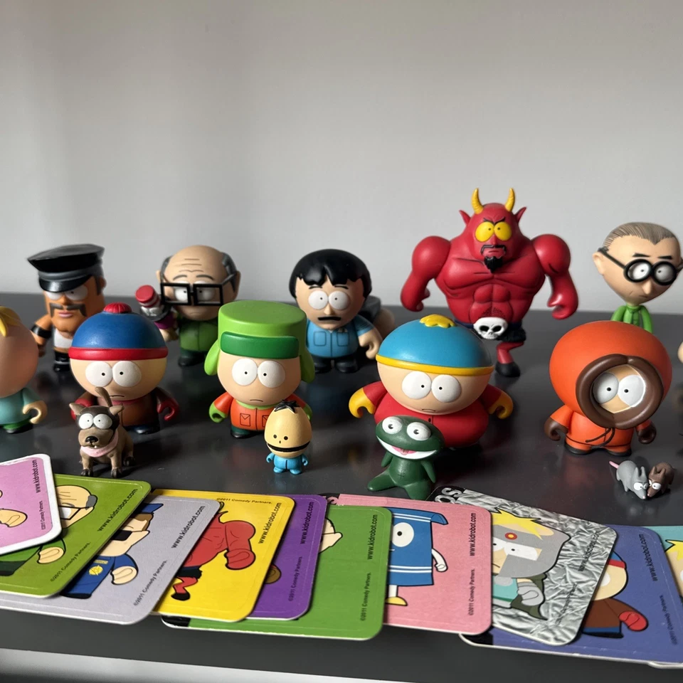 FIGURINE 3” KIDROBOT SOUTH PARK SERIE 1 COMPLET SERIE - Photo 3/4