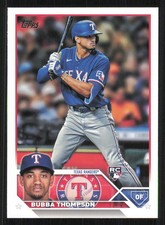 2023 Topps #597 Bubba Thompson RC