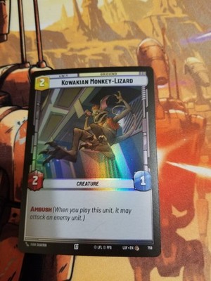 Kowakian Monkey-Lizard Foil Star Wars