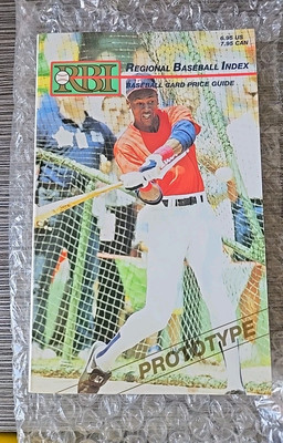 Michael Jordan　PROTOTYPE　BASEBALL INDEX 1991 Michael Jordan Ballstreet RBI Prototype Baseball Guide Mickey