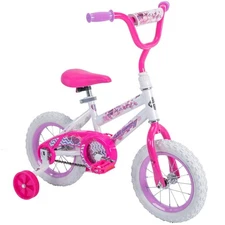 Huffy 12-Inch Sea Star Bike for Kids – Pink, Fits Heights 37"-42"