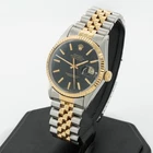 As-Is Men's Rolex Datejust Ref.#16013 Two-Tone 36mm Black Dial W241450-1
