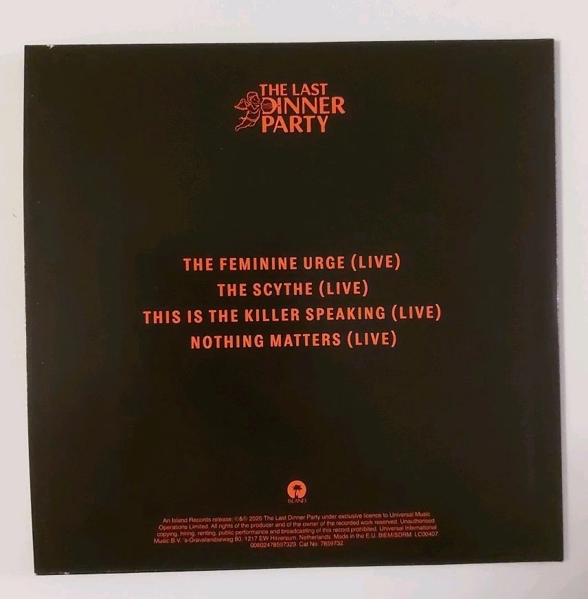 The Last Dinner Party - Live From The Pyre CD - Bild 2 von 2