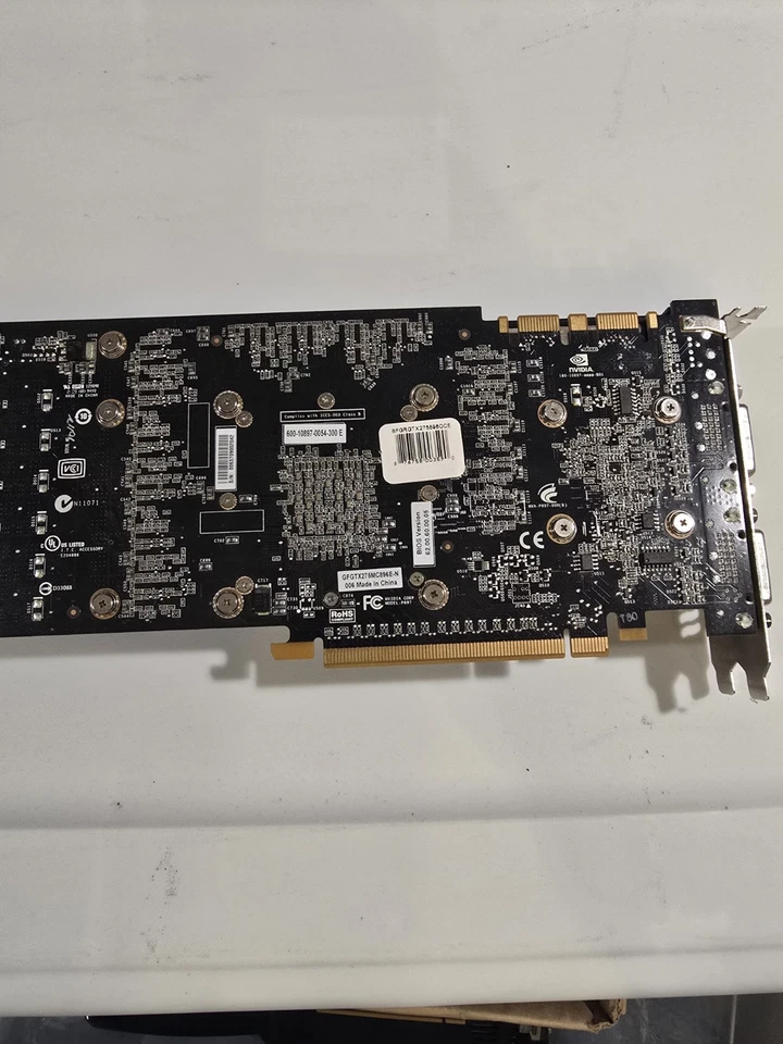 EVGA NVIDIA GeForce GTX 275 896MB DDR3 SDRAM PCI Express 16-Pin - Image 3 of 4