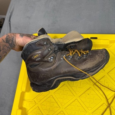 Asolo TPS 520 GV Gore-Tex Mens Hiking Boots Brown Leather Vibram Waterproof 11.5