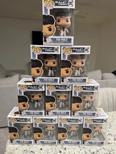 Funko Pop! Movies Bullet Train the Wolf Bad Bunny #1293 Vinyl Figure