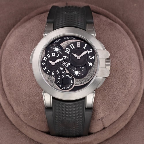 Harry Winston Ocean Dual Time Zalium 44mm OCEATZ44ZZ008