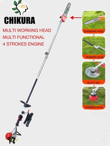 GX35 hedge trimmer weed wacker string 5 in 1 tiller gardening saw 4 strokes yard - Picture 3 of 4