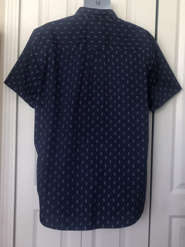 SADDLEBRED  Button-Down Button-Down Navy Paisley … - image 4