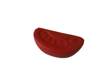 Play Food Tomato Wedge 2 1/2'' x 1 1/4'' New