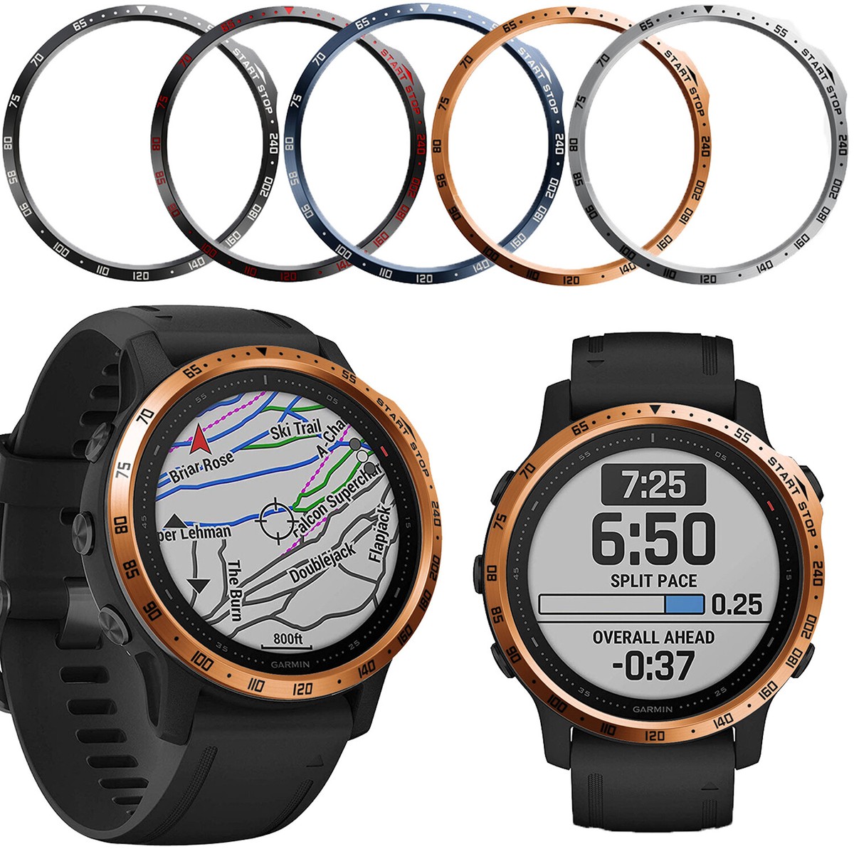 Garmin Fenix Pro Bezel For Garmin Fenix 6/6 Pro/ Sapphire Smart