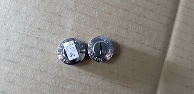 2x TAPPI PARAPOLVERE GUARNITURA PEDIVELLE GIPIEMME NOS