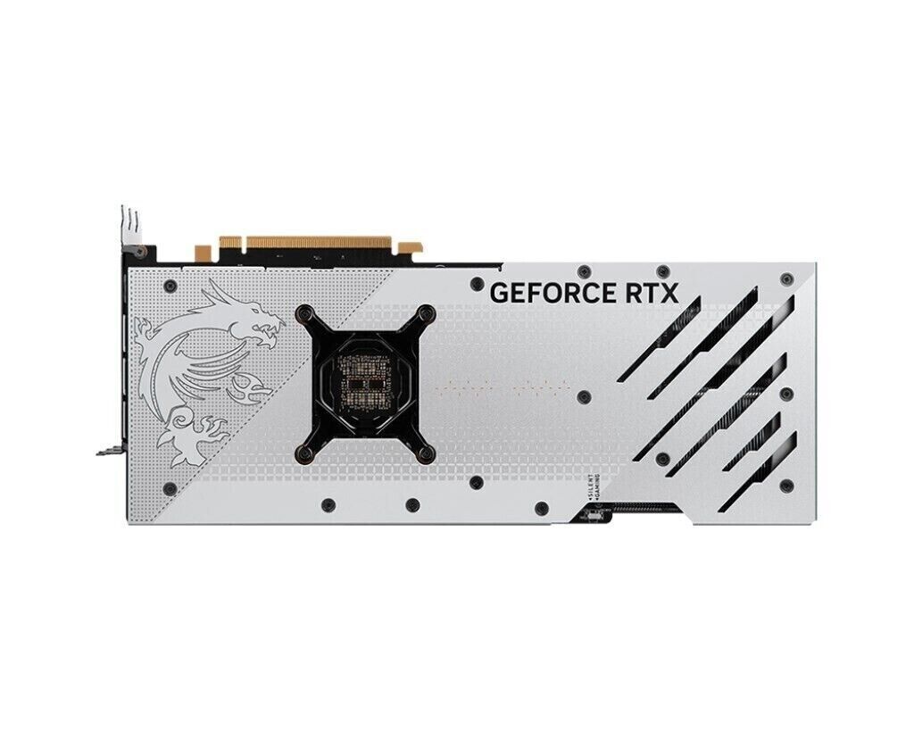 MSI Gaming GeForce RTX 4080 Video Card RTX 4080 16GB GAMING X SLIM WHITE 