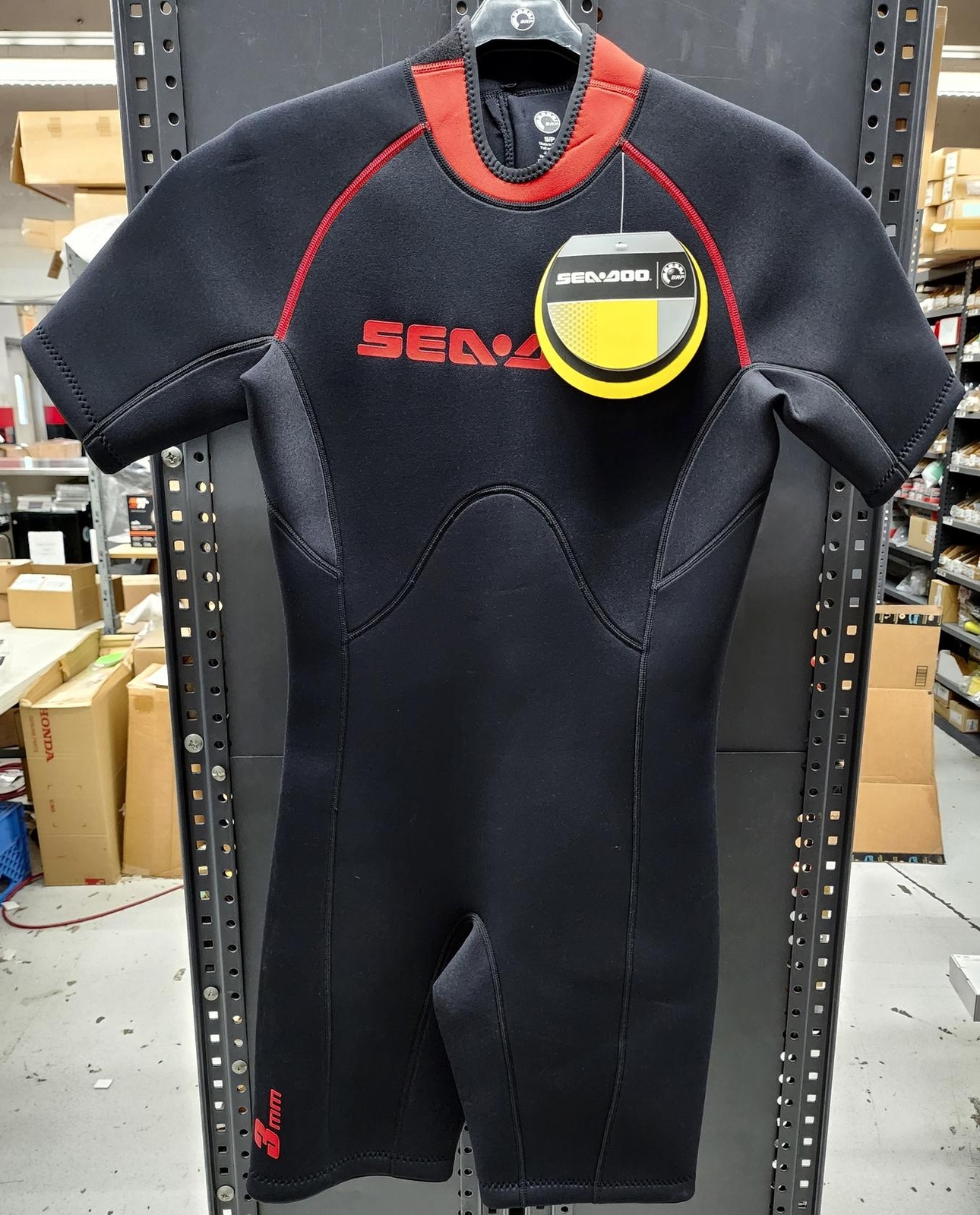 SeaDoo Neoprene Wetsuit Escape Shorty Adult Men's OEM PWC INSTITUTO