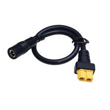 DC5525 Female to XT60 Female Adapter Cable 12AWG for Solar Panel Charging