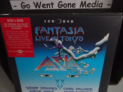 ASIA - Fantasia-Live in Tokyo - 2 CD/DVD Deluxe Edition - Union Square 2013