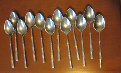 The Cellar Bamboo Stainless Flatware Replacement Teaspoon Spoon