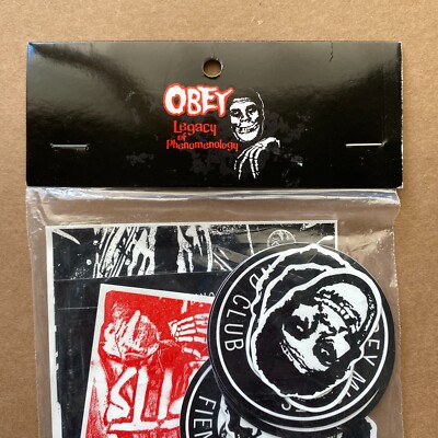 Obey Giant x Misfits Legacy of Phenomenology Sticker Pack Shepard
