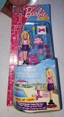 Barbie Build n Style Mega Bloks #80207  Party Time