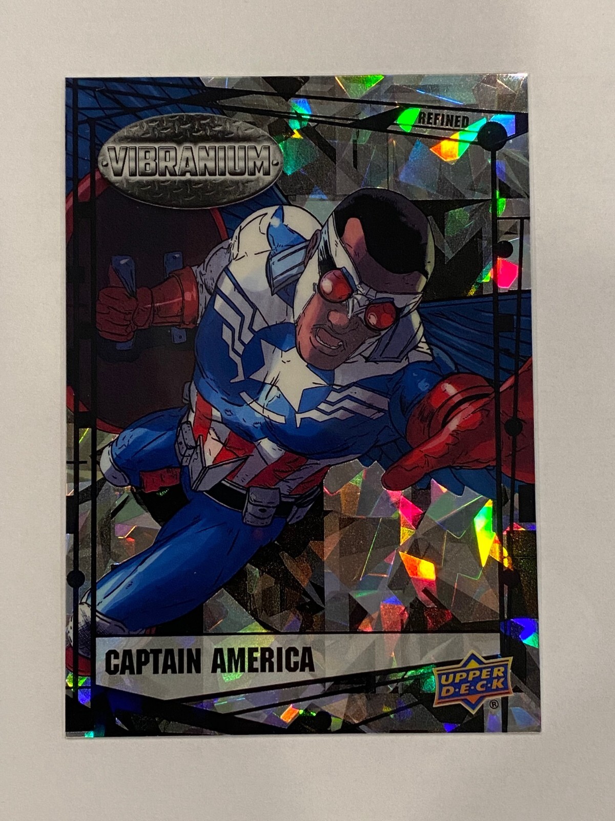 2015 Marvel Vibranium Refined #01 #1 CAPTAIN AMERICA #9/99 NM/M or Better😍