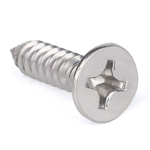 M4 M5 M6 M8 Kreuzschlitz Senkkopf Holzschrauben Blechschrauben A2 A4 Edelstahl - Picture 9 of 9