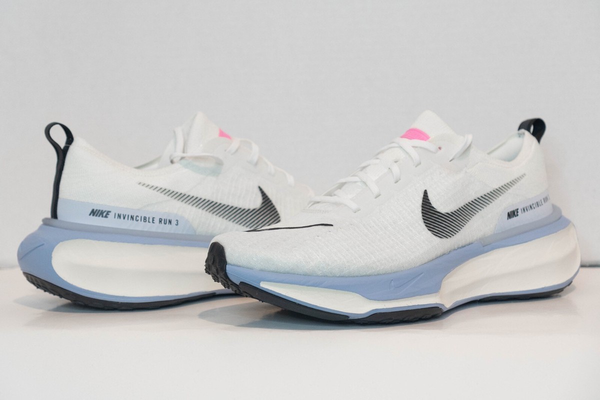 New Nike ZoomX Invincible Run Flyknit 3 Running Shoes White New Nike ZoomX Invincible Run Flyknit 3 Running Shoes White