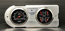 1948 1949 1950 Ford Truck 2 Gauge Dash Panel Insert Quad Polished Mechanical Bl 1948 1949 1950 Ford Truck 2 Gauge Dash Panel Insert Quad Polished Mechanical Bl