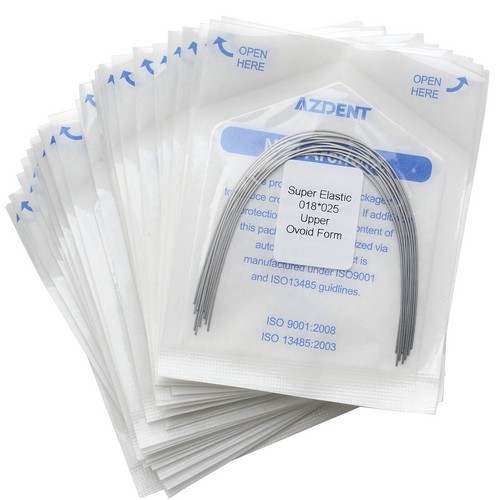 Dental Orthodontic Arch Wire Wires Oval Form Stainless Steel Round/Rectangular - Photo 166/208