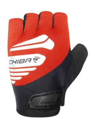 Chiba Air Plus Reflex Fahrrad Handschuhe kurz rot/schwarz 2026