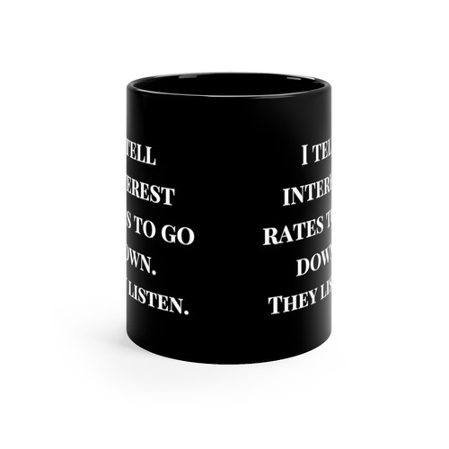 Interest Rates Down - Mortgage Broker Gift Coffee Mug Loan SHIPPED FROM USA - Picture 3 of 7