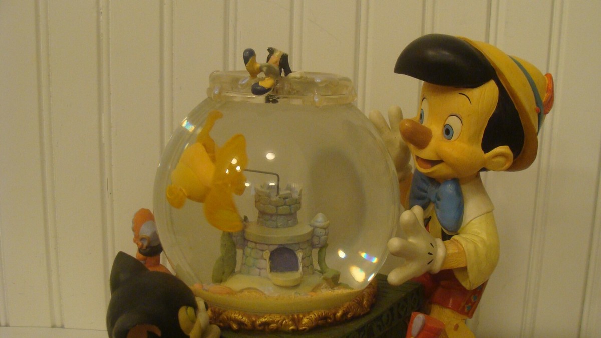 超貴重❣️Walt Disney Pinocchio 1940 ガラス製置物 超貴重❣️Walt