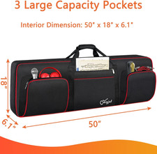 Custodia Per Melodica 32 Tasti - Borsa Portatile Per Tastiere E Fisarmoniche Bambini - Foto 4