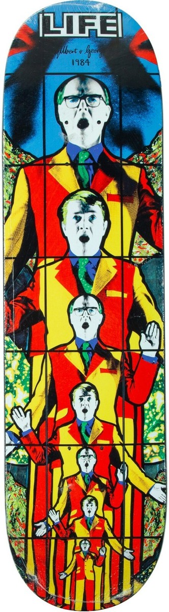 スケートボード Supreme - supreme Gilbert &amp; George Life Skateboard Supreme x Gilbert & George Life Skateboard Deck - SS19 - DS