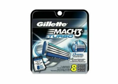 Gillette Mach 3 Razor Blades - 8 Cartridges CHILL