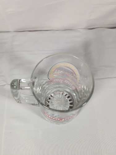#44 Slim Jim Racing Team Beer Mug Nascar 1995 Collectors Edition Glass - Picture 3 of 6